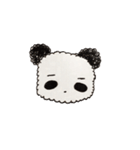 もこもこ Panda（個別スタンプ：8）