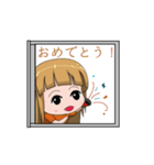 お隣ちゃん（個別スタンプ：10）