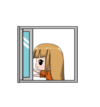 お隣ちゃん（個別スタンプ：15）