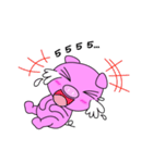 Natty Lazy Piggy（個別スタンプ：7）