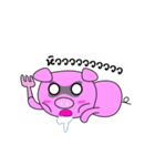 Natty Lazy Piggy（個別スタンプ：9）