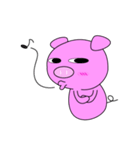 Natty Lazy Piggy（個別スタンプ：15）