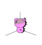 Natty Lazy Piggy（個別スタンプ：22）