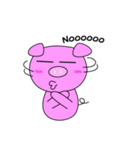 Natty Lazy Piggy（個別スタンプ：23）
