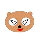 Eyes say things as much as mouth anime2（個別スタンプ：3）