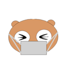Eyes say things as much as mouth anime2（個別スタンプ：12）