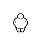 太った男（個別スタンプ：2）