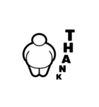 太った男（個別スタンプ：7）