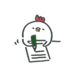 にわとりつんこの日常 1（個別スタンプ：9）