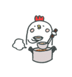 にわとりつんこの日常 1（個別スタンプ：19）
