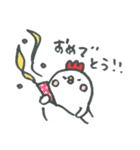 にわとりつんこの日常 1（個別スタンプ：35）