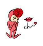 OH！Cauliflower Man ＆ Rose Woman(MY LOVE)（個別スタンプ：7）