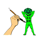 OH！Cauliflower Man ＆ Rose Woman(MY LOVE)（個別スタンプ：11）