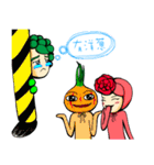 OH！Cauliflower Man ＆ Rose Woman(MY LOVE)（個別スタンプ：19）