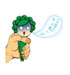 OH！Cauliflower Man ＆ Rose Woman(MY LOVE)（個別スタンプ：22）