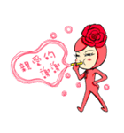 OH！Cauliflower Man ＆ Rose Woman(MY LOVE)（個別スタンプ：24）