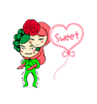 OH！Cauliflower Man ＆ Rose Woman(MY LOVE)（個別スタンプ：25）