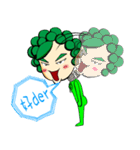 OH！Cauliflower Man ＆ Rose Woman(MY LOVE)（個別スタンプ：26）
