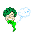 OH！Cauliflower Man ＆ Rose Woman(MY LOVE)（個別スタンプ：28）