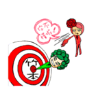 OH！Cauliflower Man ＆ Rose Woman(MY LOVE)（個別スタンプ：40）