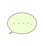 吹き出しで一言（個別スタンプ：27）
