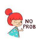 Miss Little's Daily Life（個別スタンプ：6）