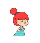 Miss Little's Daily Life（個別スタンプ：9）