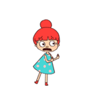 Miss Little's Daily Life（個別スタンプ：22）