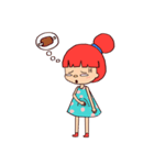 Miss Little's Daily Life（個別スタンプ：26）