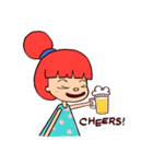 Miss Little's Daily Life（個別スタンプ：33）