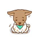 Dian Dian is a Mix Breed dog（個別スタンプ：2）