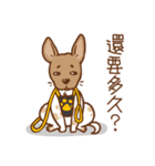 Dian Dian is a Mix Breed dog（個別スタンプ：18）