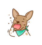 Dian Dian is a Mix Breed dog（個別スタンプ：33）