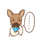 Dian Dian is a Mix Breed dog（個別スタンプ：34）
