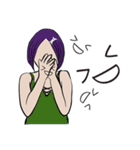 Gemini girl's daily life(without face)（個別スタンプ：5）