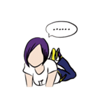 Gemini girl's daily life(without face)（個別スタンプ：21）