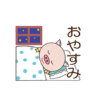 動く！子ブタちゃんの生活2-2（個別スタンプ：12）