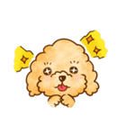 Lu huhu Toy Poodle（個別スタンプ：9）