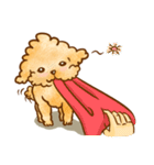 Lu huhu Toy Poodle（個別スタンプ：14）