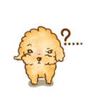Lu huhu Toy Poodle（個別スタンプ：18）