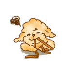Lu huhu Toy Poodle（個別スタンプ：29）