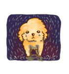 Lu huhu Toy Poodle（個別スタンプ：31）