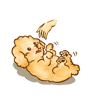 Lu huhu Toy Poodle（個別スタンプ：34）