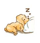 Lu huhu Toy Poodle（個別スタンプ：35）