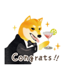 Shiba Inu Bui Sticker (E-VOL.1)（個別スタンプ：4）