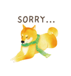 Shiba Inu Bui Sticker (E-VOL.1)（個別スタンプ：7）