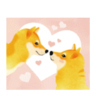 Shiba Inu Bui Sticker (E-VOL.1)（個別スタンプ：8）