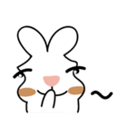 Rabbit Der ＆ Apple（個別スタンプ：2）