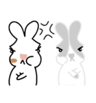 Rabbit Der ＆ Apple（個別スタンプ：12）