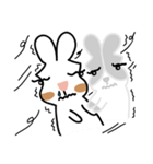 Rabbit Der ＆ Apple（個別スタンプ：18）